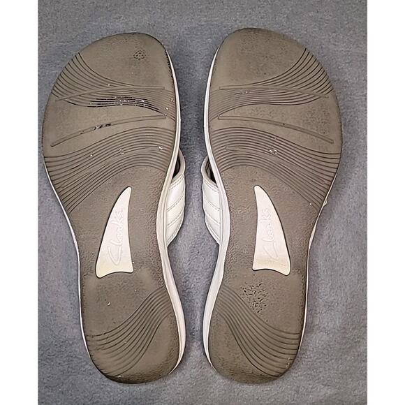 Cloudsteppers Sandals Ivory Women’s 8M Luxe Coastal Romantic Cottagecore Travel - Picture 7 of 9